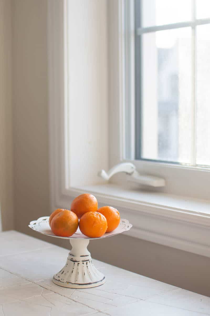 Natural Light Food Photography Tip #1: When using natural light, a window is going to be your best light source.