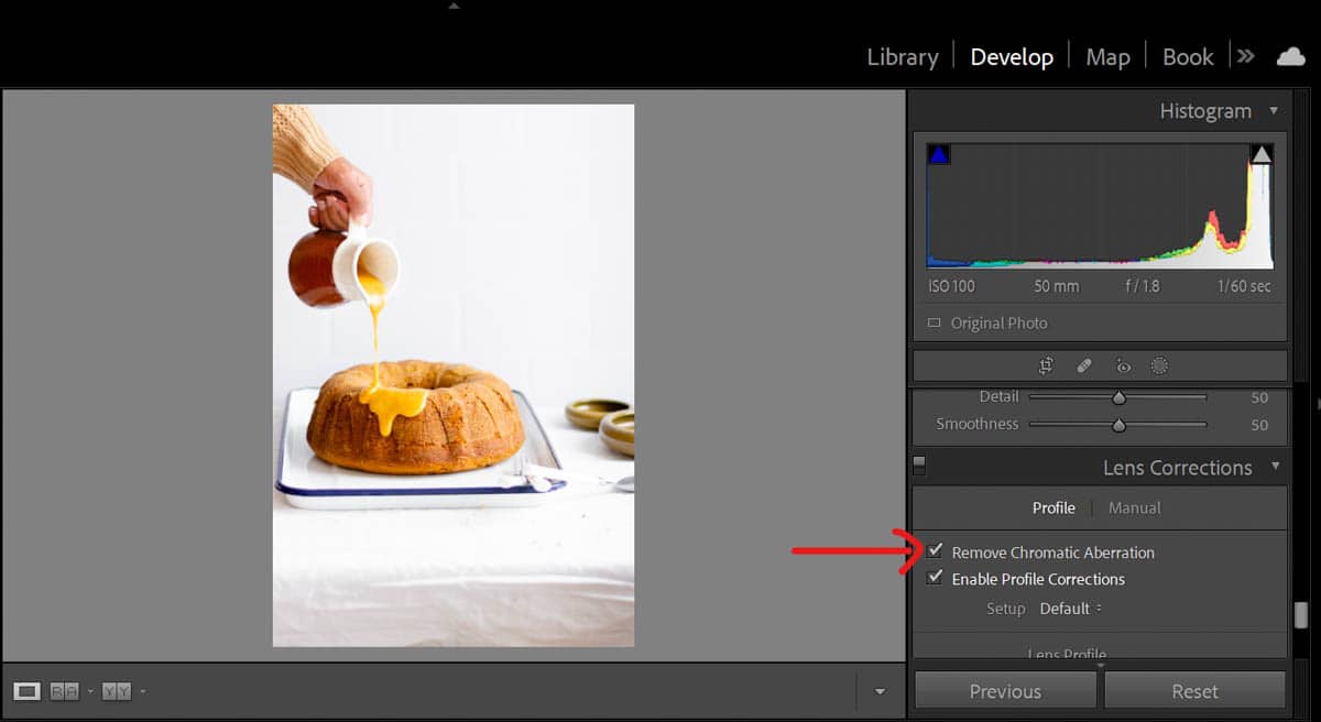 Lightroom Editing Tips: How to remove chromatic abberation